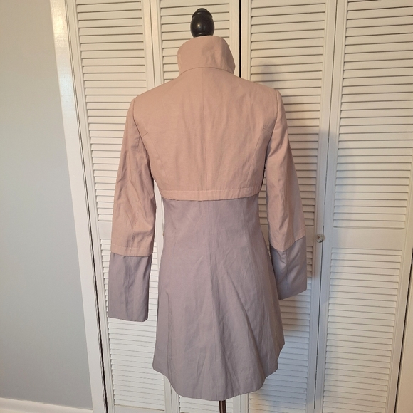 Tahari color block jacket coat sz small *AH1 - Picture 5 of 7